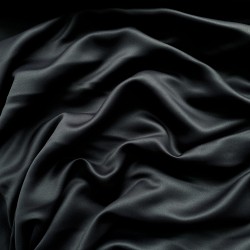 Светозатемняющая ткань для штор &quot;Блэкаут&quot; 95% (Blackout), цвет Черный (на отрез)  в Рязани
