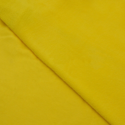 Флис Односторонний 180 гр/м2, Желтый (на отрез)  в Рязани