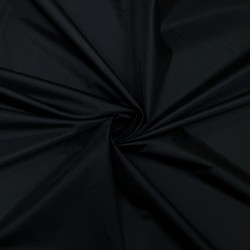 Ткань Дюспо 240Т WR PU Milky, цвет Черный (на отрез)  в Рязани