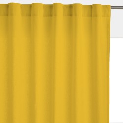 Штора уличная на Трубной ленте (В-220*Ш-145) Желтая, (ткань Оксфорд 600)  в Рязани
