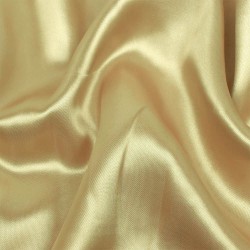 Ткань Атлас-сатин ЛЮКС, цвет Золотой (на отрез)  в Рязани