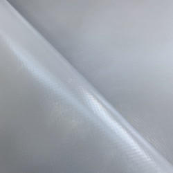 Ткань ПВХ 450 гр/м2, Серый (Ширина 160см), на отрез  в Рязани