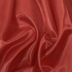 Ткань Атлас-сатин, цвет Красный (на отрез)  в Рязани