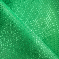 Ткань Оксфорд 300D PU Рип-Стоп СОТЫ, цвет Зелёный (на отрез)  в Рязани