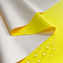 Водонепроницаемая Дышащая Мембранная ткань PU 10'000, цвет Жёлтый (на отрез)  в Рязани