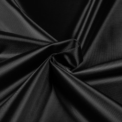 *Ткань Оксфорд 210D PU, цвет Черный (на отрез)  в Рязани