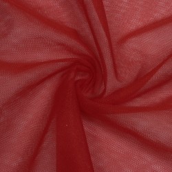 Фатин (мягкий), цвет Красный (на отрез)  в Рязани
